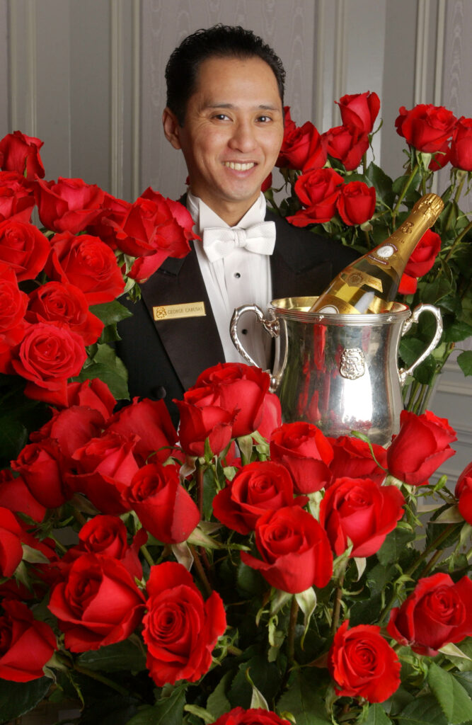 Butler at the The St. Regis New York Hotel for a Valentine's Day Promotion